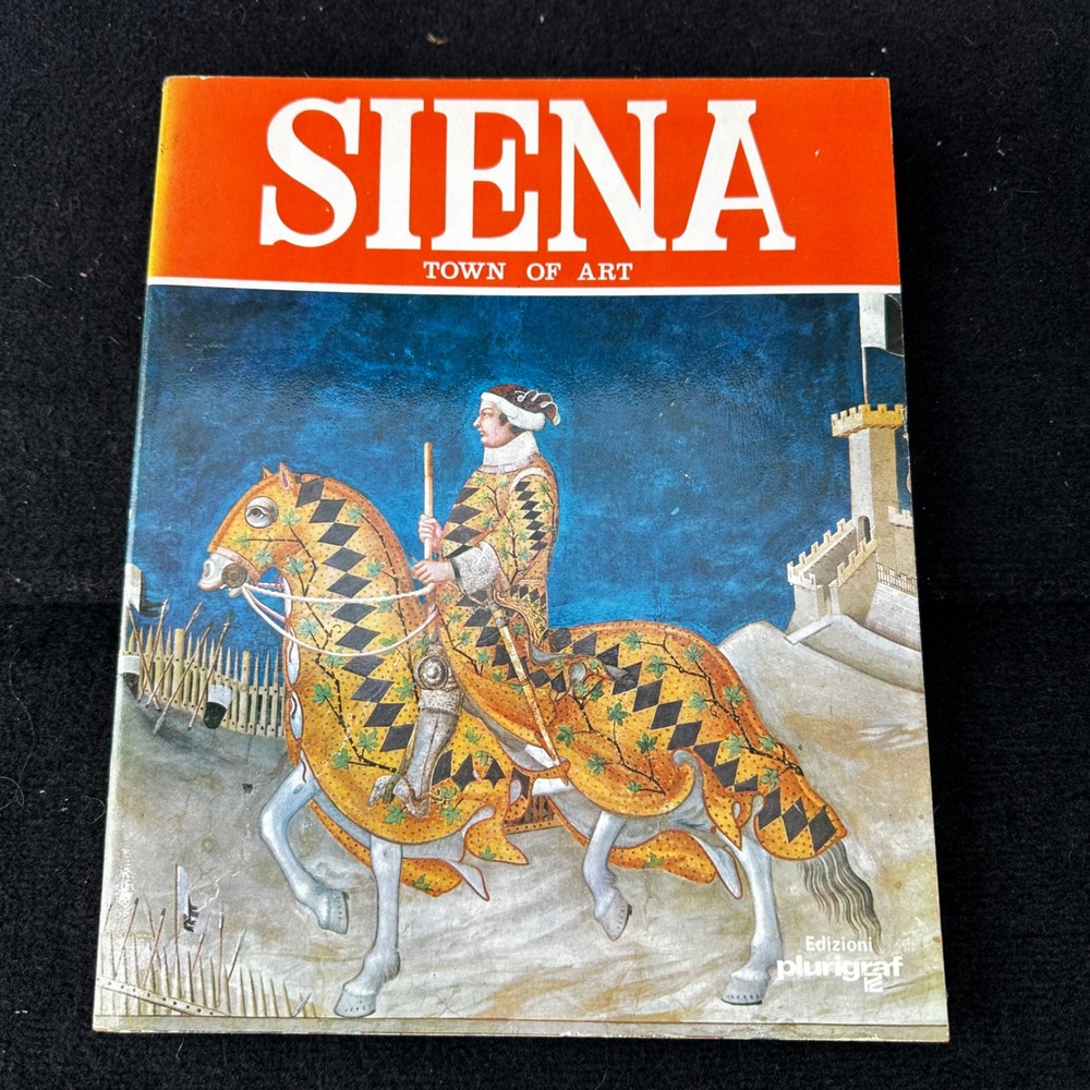 Siena Town of Art Italy Vintage Travel‎ Guidebook City Art Architecture Photos